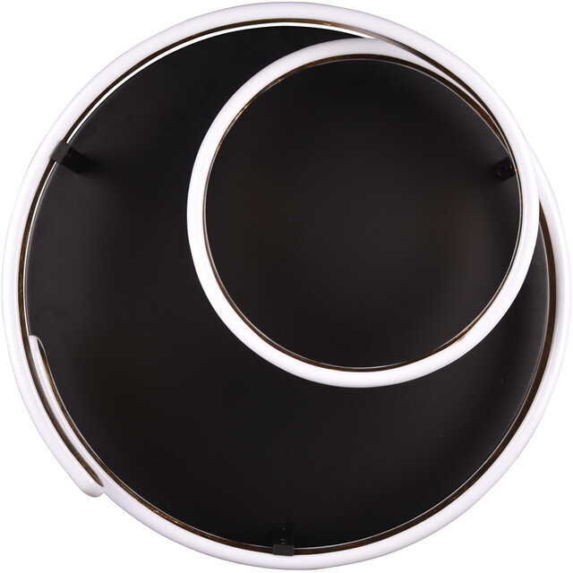 HLW LED LED Ceiling Light - Trion Renie - 58W - Warm White 3000K - Dimmable - Round - Black Gold - Metal HLW LED LED Ceiling Light - Trion Renie - 58W - Warm White 3000K - Dimmable - Round - Black Gold - Metal