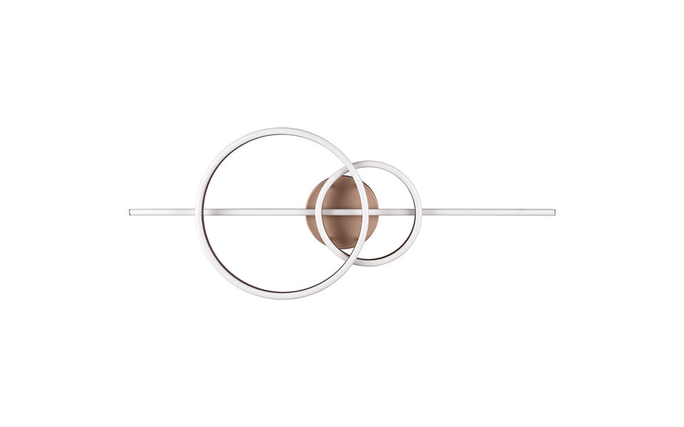 HLW LED LED Plafondlamp - Trion Atilla - 54W - Aanpasbare kleur - Dimbaar - Coffee - Metaal HLW LED LED Plafondlamp - Trion Atilla - 54W - Aanpasbare kleur - Dimbaar - Coffee - Metaal