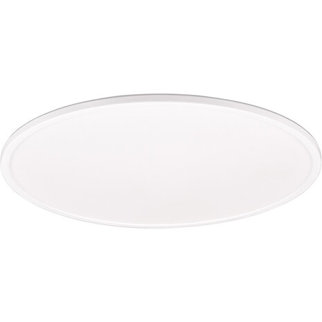 LED Plafondlamp - Trion Skiff - 30W - Aanpasbare Kleur - Dimbaar - Afstandsbediening - Rond - Mat Wit - Kunststof LED Plafondlamp - Trion Skiff - 30W - Aanpasbare Kleur - Dimbaar - Afstandsbediening - Rond - Mat Wit - Kunststof