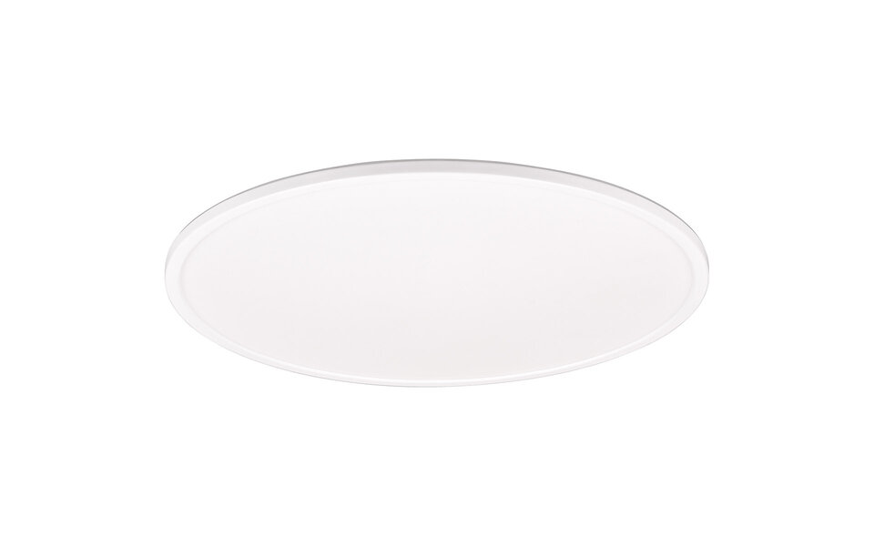 HLW LED LED Ceiling Lamp - Trion Skiff - 30W - Adjustable Color - Dimmable - Remote Control - Round - Matte White - Plastic