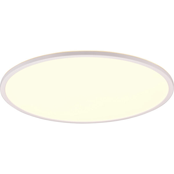 HLW LED LED Plafondlamp - Trion Skiff - 30W - Aanpasbare Kleur - Dimbaar - Afstandsbediening - Rond - Mat Wit - Kunststof HLW LED LED Plafondlamp - Trion Skiff - 30W - Aanpasbare Kleur - Dimbaar - Afstandsbediening - Rond - Mat Wit - Kunststof