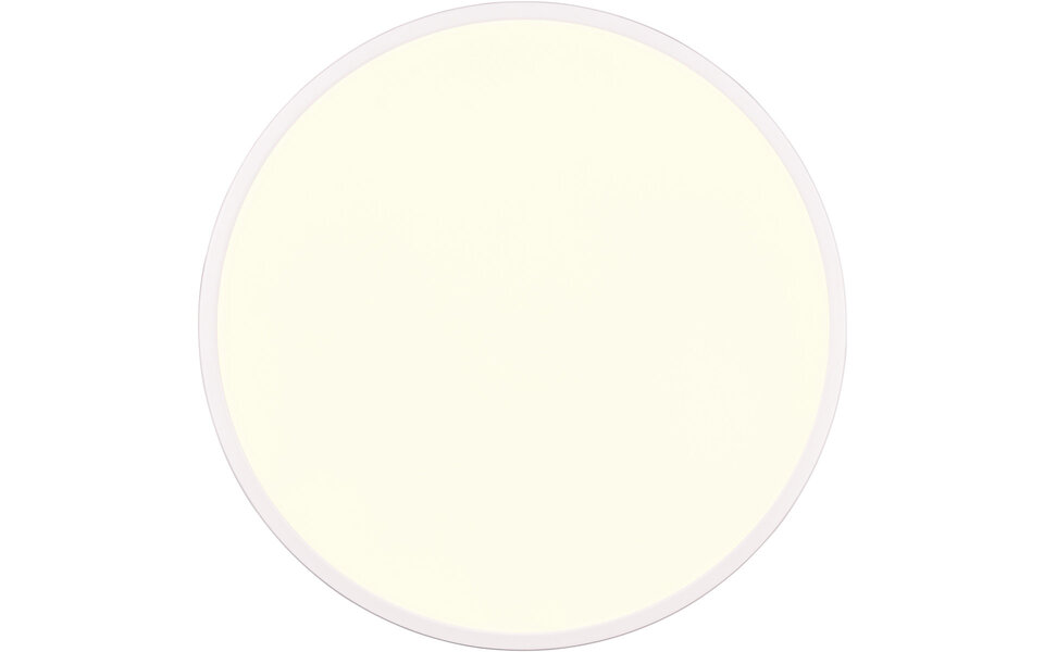 HLW LED LED Plafondlamp - Trion Skiff - 30W - Aanpasbare Kleur - Dimbaar - Afstandsbediening - Rond - Mat Wit - Kunststof