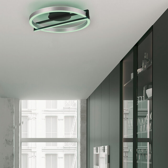 ronde dimbare LED plafondlamp 55W met instelbare kleurtemperatuur en 6500 lumen lichtopbrengst