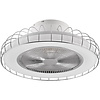 Trion Ford LED plafondlamp met ventilator, chroom, dimbaar Trion Ford LED plafondlamp met ventilator, chroom, dimbaar
