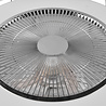 HLW LED LED Ceiling Light with Fan - Ceiling Fan - Trion Ford - 30W - Adjustable Color - Remote Control - Dimmable - Round - Chrome - Metal HLW LED LED Ceiling Light with Fan - Ceiling Fan - Trion Ford - 30W - Adjustable Color - Remote Control - Dimmable - Round - Chrome - Metal