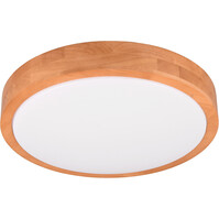 Trion Osea LED ceiling light 24W dimmable 3000K wood Trion Osea LED ceiling light 24W dimmable 3000K wood