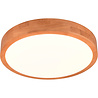 HLW LED LED Ceiling Light - Trion Osea - 24W - Warm White 3000K - Dimmable - Beige - Natural Wood HLW LED LED Ceiling Light - Trion Osea - 24W - Warm White 3000K - Dimmable - Beige - Natural Wood