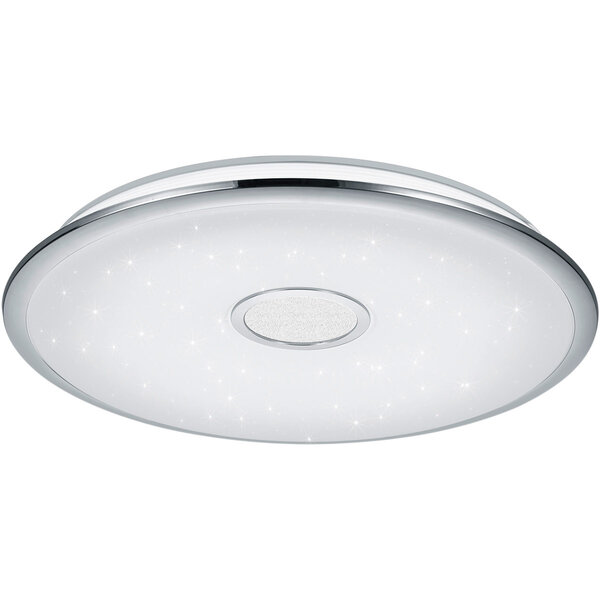 HLW LED LED Plafondlamp - Trion Okyayla - 45W - Aanpasbare Kleur - Dimbaar - Afstandsbediening - Sterlicht - Rond - Wit - Kunststof HLW LED LED Plafondlamp - Trion Okyayla - 45W - Aanpasbare Kleur - Dimbaar - Afstandsbediening - Sterlicht - Rond - Wit - Kunststof