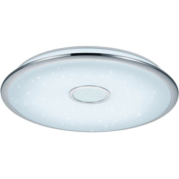 HLW LED LED Plafondlamp - Trion Okyayla - 45W - Aanpasbare Kleur - Dimbaar - Afstandsbediening - Sterlicht - Rond - Wit - Kunststof HLW LED LED Plafondlamp - Trion Okyayla - 45W - Aanpasbare Kleur - Dimbaar - Afstandsbediening - Sterlicht - Rond - Wit - Kunststof