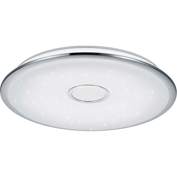 HLW LED LED Plafondlamp - Trion Okyayla - 45W - Aanpasbare Kleur - Dimbaar - Afstandsbediening - Sterlicht - Rond - Wit - Kunststof HLW LED LED Plafondlamp - Trion Okyayla - 45W - Aanpasbare Kleur - Dimbaar - Afstandsbediening - Sterlicht - Rond - Wit - Kunststof