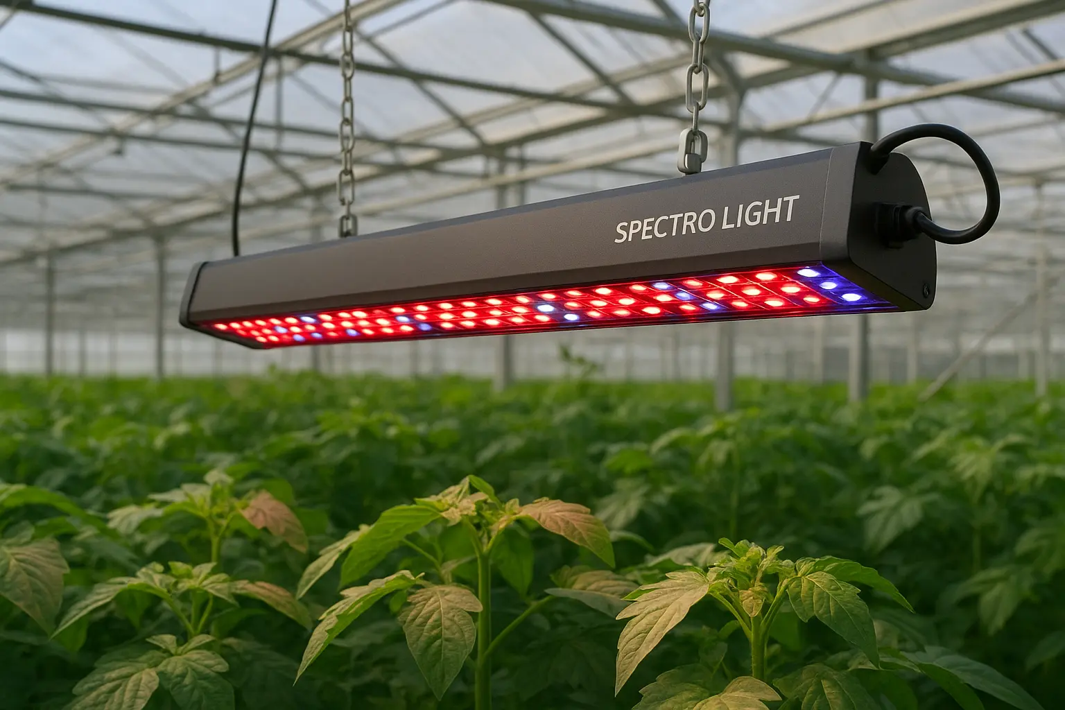LED Grow Lights for Greenhouses and Horticulture