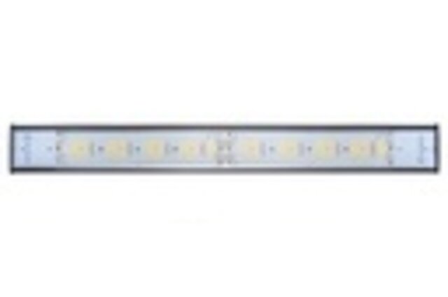 rechthoekige zwarte LED kweeklamp 340W met full-spectrum verlichting en footprint van 60 bij 20 centimeter rechthoekige zwarte LED kweeklamp 340W met full-spectrum verlichting en footprint van 60 bij 20 centimeter