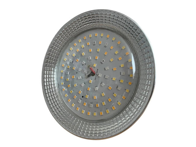 witte LED groeilamp met E27 fitting 15 watt full-spectrum voor optimale plantengroei