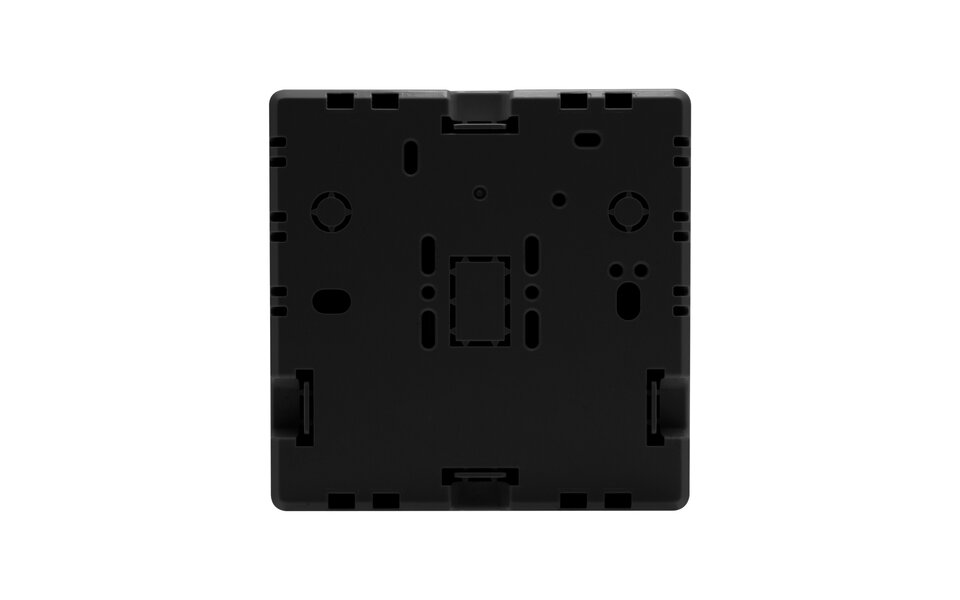 Smartlife Domotica Wifi Opbouw Thermostaat met Touchscreen voor C.V. Installatie (met statistieken) - Zwart