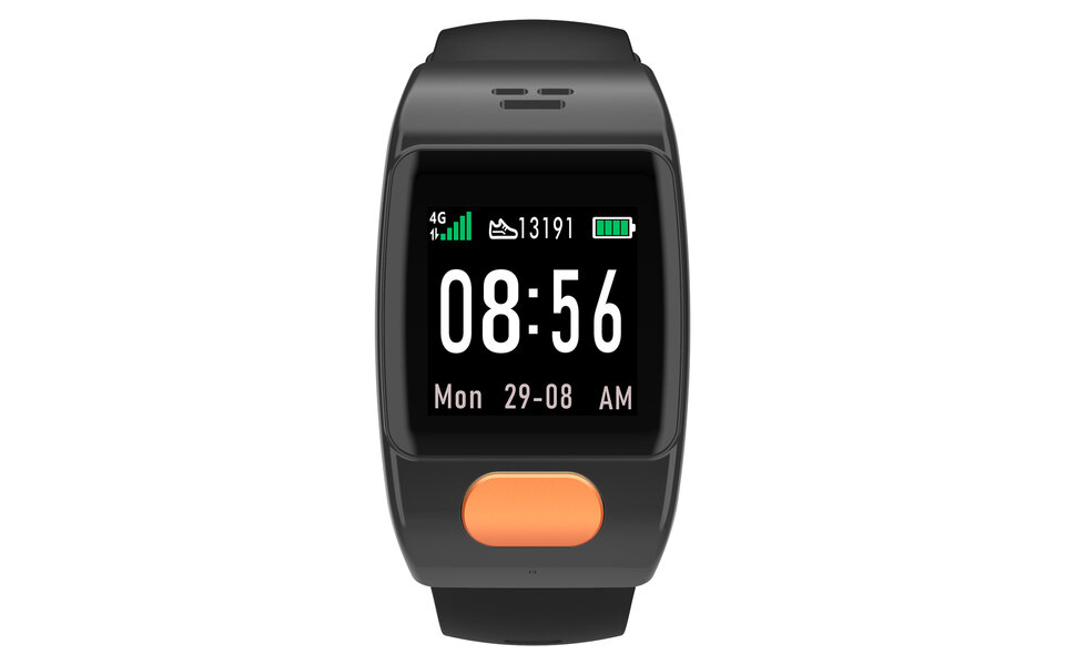 Smartlife Domotica SOS Horloge 2-knops met 2-weg communicatie en hartslagmeter GPS + ladingdock Smartlife Domotica SOS Horloge 2-knops met 2-weg communicatie en hartslagmeter GPS + ladingdock