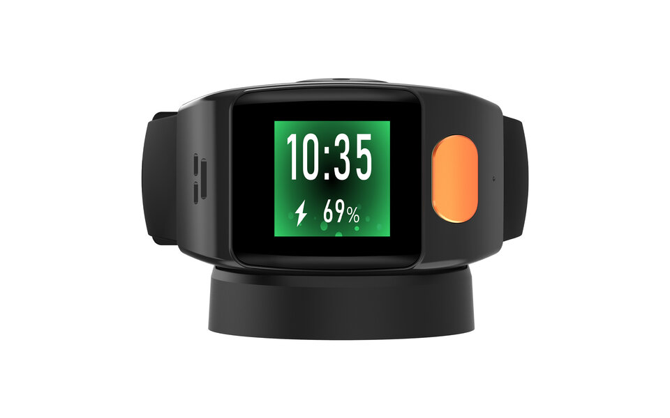 Smartlife Domotica SOS Horloge 2-knops met 2-weg communicatie en hartslagmeter GPS + ladingdock Smartlife Domotica SOS Horloge 2-knops met 2-weg communicatie en hartslagmeter GPS + ladingdock