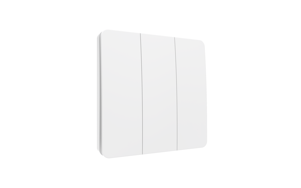 Smartlife Domotica Draadloze Wandschakelaar (Kinetisch) Schakelaar Wit 3-Voudig Aan/Uit + Dimmer - Losse Knop Smartlife Domotica Draadloze Wandschakelaar (Kinetisch) Schakelaar Wit 3-Voudig Aan/Uit + Dimmer - Losse Knop