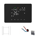 Smart Zigbee Opbouw Thermostaat | Touchscreen | Voor C.V.-Installatie | Programmeerbaar | Tuya App | Google Home & Alexa | Zwart Smart Zigbee Opbouw Thermostaat | Touchscreen | Voor C.V.-Installatie | Programmeerbaar | Tuya App | Google Home & Alexa | Zwart