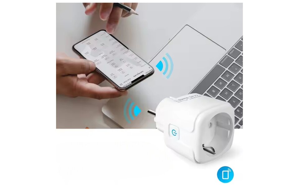 Smartlife Domotica Smart WiFi Dimbare Stekker | 220V | 200W | Tuya Smart Life App | Spraakbediening met Alexa & Google Home | Plug & Play Smartlife Domotica Smart WiFi Dimbare Stekker | 220V | 200W | Tuya Smart Life App | Spraakbediening met Alexa & Google Home | Plug & Play