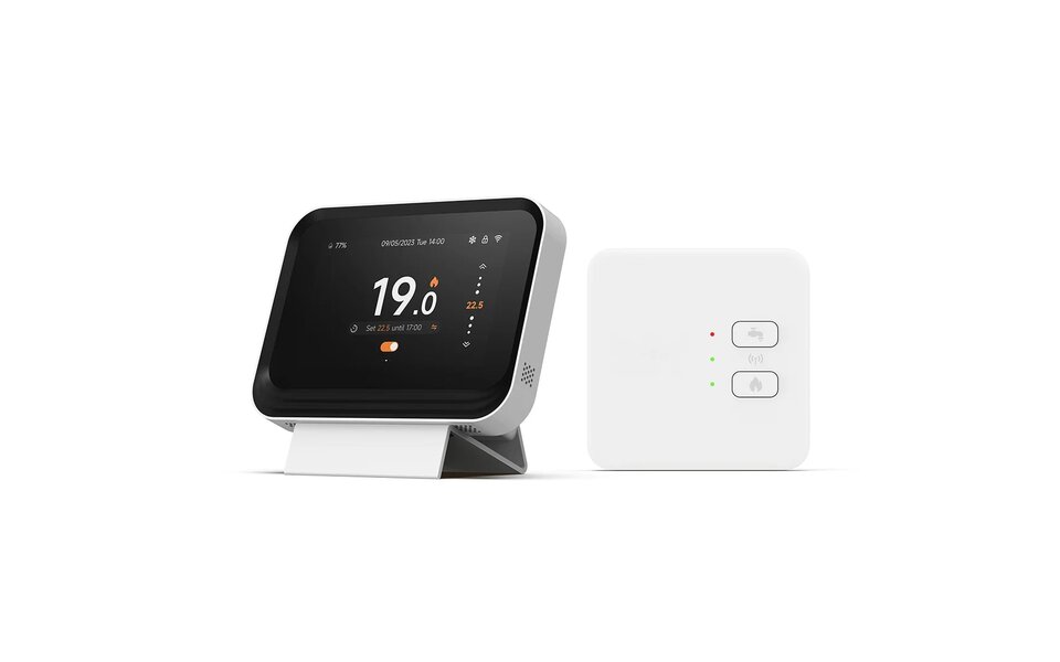 Smartlife Domotica Wifi Draadloze Thermostaat met inzicht in verbruik en kosten met handige grafieken Smartlife Domotica Wifi Draadloze Thermostaat met inzicht in verbruik en kosten met handige grafieken
