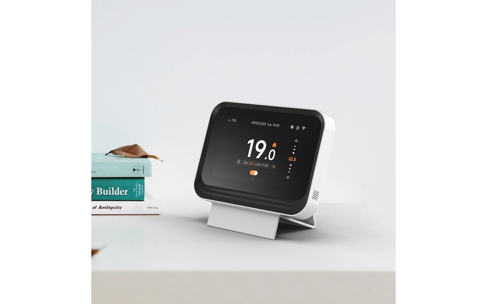 Smartlife Domotica Wifi Draadloze Thermostaat met inzicht in verbruik en kosten met handige grafieken Smartlife Domotica Wifi Draadloze Thermostaat met inzicht in verbruik en kosten met handige grafieken