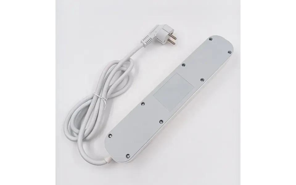 Smartlife Domotica Slimme WiFi Stekkerdoos | 4x EU-stopcontacten | 2x USB-A + 1x USB-C | Spraakbesturing | Timer per poort | Overbelastingsbeveiliging | 3680W | 330x60x40 mm (Schuko)