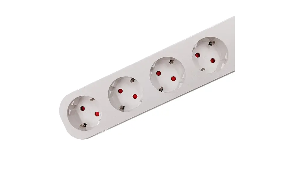 Smartlife Domotica Slimme WiFi Stekkerdoos | 4x EU-stopcontacten | 2x USB-A + 1x USB-C | Spraakbesturing | Timer per poort | Overbelastingsbeveiliging | 3680W | 330x60x40 mm (Schuko)