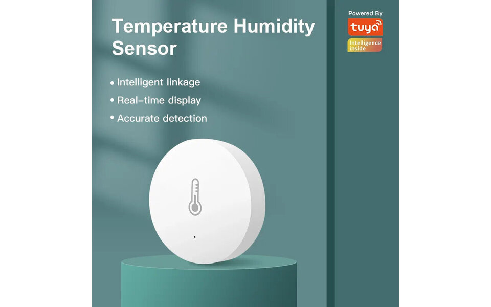 Smartlife Domotica Luchtvochtigheid en Hygrometer met groot display