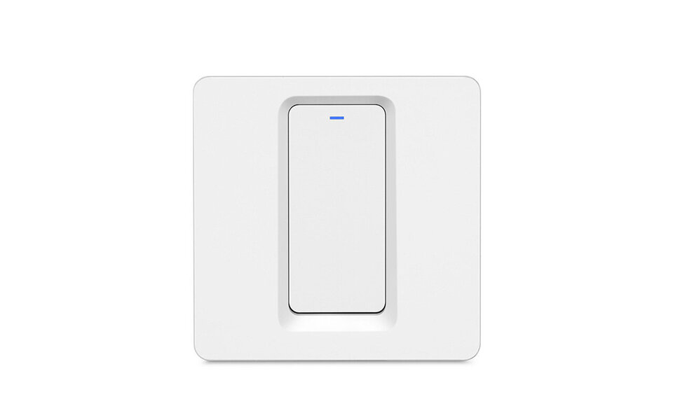 Smartlife Domotica Smart WiFi Lichtschakelaar Wit 1-knop