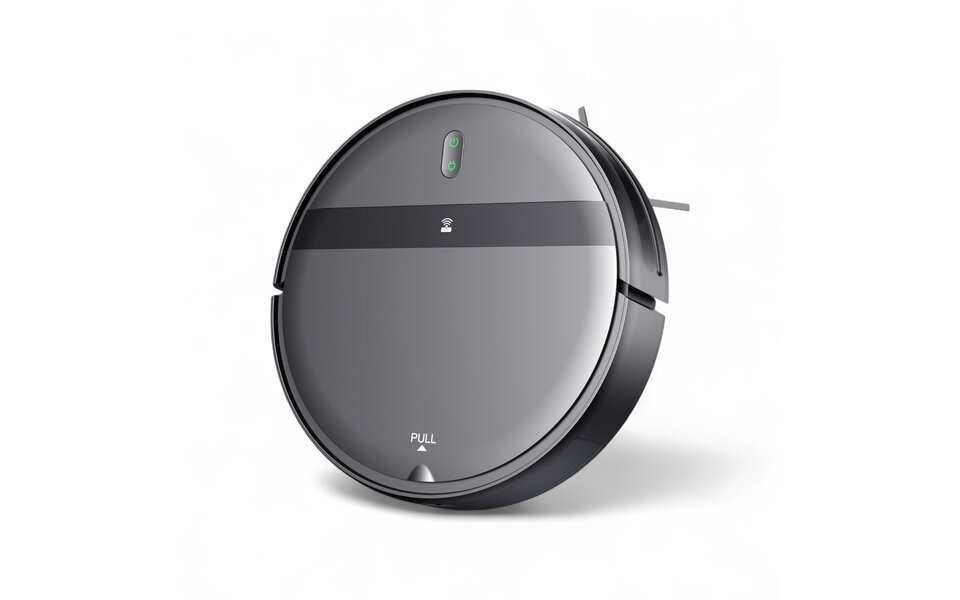 Smartlife Domotica Smart Wifi Robotstofzuiger | 3-in-1: Stofzuigen, Dweilen en Vegen