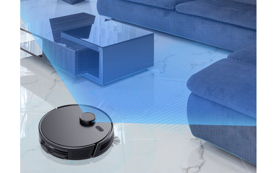 Smartlife Domotica Smart WiFi Robotstofzuiger | 3-in-1 | Lidar | 2000Pa | App & Spraakbediening Smartlife Domotica Smart WiFi Robotstofzuiger | 3-in-1 | Lidar | 2000Pa | App & Spraakbediening