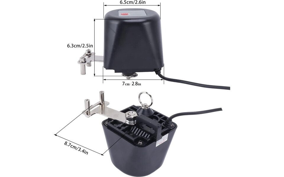 Smartlife Domotica Slimme WiFi Waterklep | App & Spraak | Lekdetectie | 12V | Automatisch & Handmatig