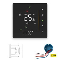 Wifi Inbouw Thermostaat | Touchscreen | App en Spraak | Energiezuinig ontwerp | Alle C.V. Installatie Wifi Inbouw Thermostaat | Touchscreen | App en Spraak | Energiezuinig ontwerp | Alle C.V. Installatie