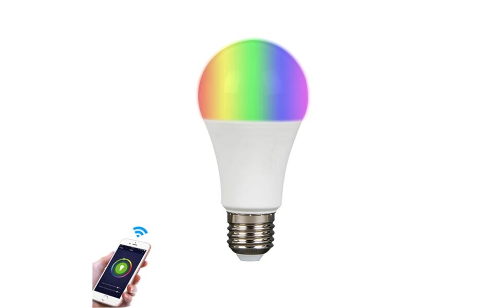 Smartlife Domotica 2-PACK | Slimme Light Bulb | E27 | WiFi | RGB + Wit | Dimbaar | Energiezuinig | 2700K–6500K Smartlife Domotica 2-PACK | Slimme Light Bulb | E27 | WiFi | RGB + Wit | Dimbaar | Energiezuinig | 2700K–6500K
