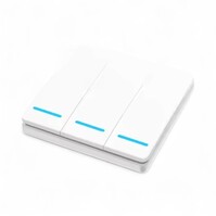 Slimme Draadloze Schakelaar | Wit | RF433 | 3 knoppen | Exclusief ontvanger | 10A belasting