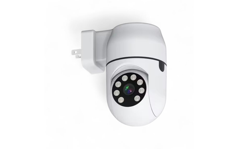 Smartlife Domotica Wifi Beveiligings Camera 2,4Ghz met directe EU 230v netstroom aansluiting