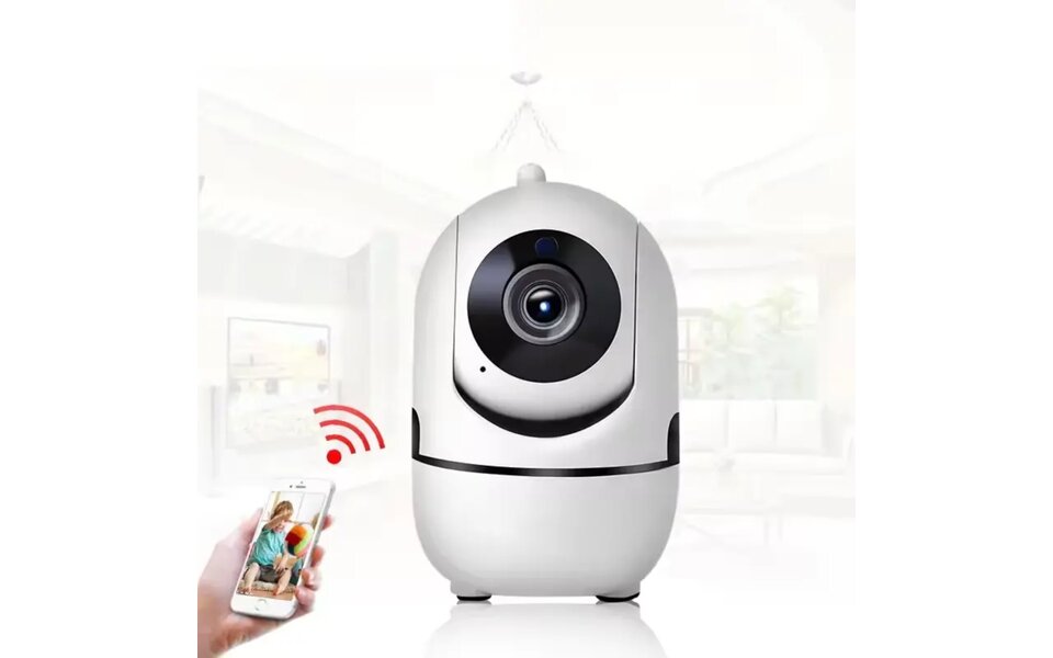 Smartlife Domotica Wifi Beveiligings Camera 360 graden draaibaar 2,4 Ghz Smartlife Domotica Wifi Beveiligings Camera 360 graden draaibaar 2,4 Ghz