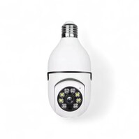 WiFi Panoramic Bulb Camera | E27 fitting | 1080P HD | 360 graden | Nachtzicht