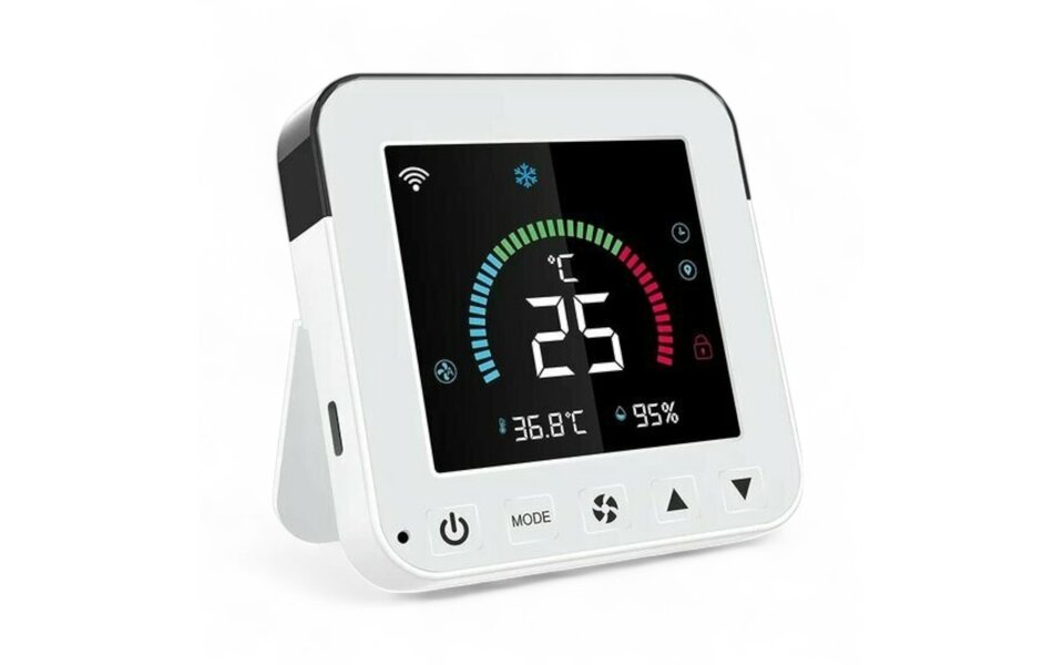 Smartlife Domotica Slimme WiFi Bediening Warmtepomp & Airco | IR Control | App & Spraak | USB-C Smartlife Domotica Slimme WiFi Bediening Warmtepomp & Airco | IR Control | App & Spraak | USB-C