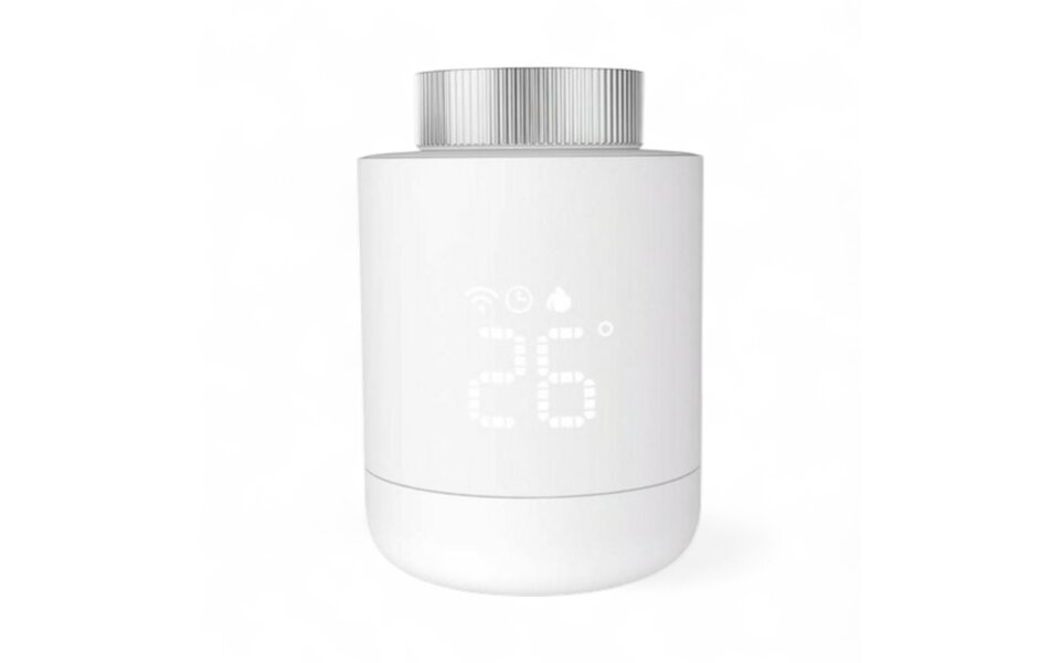 Smartlife Domotica Slimme Horizontale Radiatorknop | Draadloos op AA-batterijen | Zigbee 3.0 Gateway vereist | App- en handbediening | Energiebesparend Smartlife Domotica Slimme Horizontale Radiatorknop | Draadloos op AA-batterijen | Zigbee 3.0 Gateway vereist | App- en handbediening | Energiebesparend