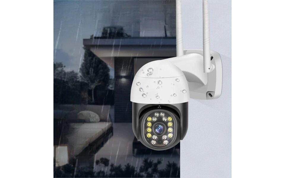 Smartlife Domotica Wifi Beveiligings Camera met beugel geschikt voor buiten