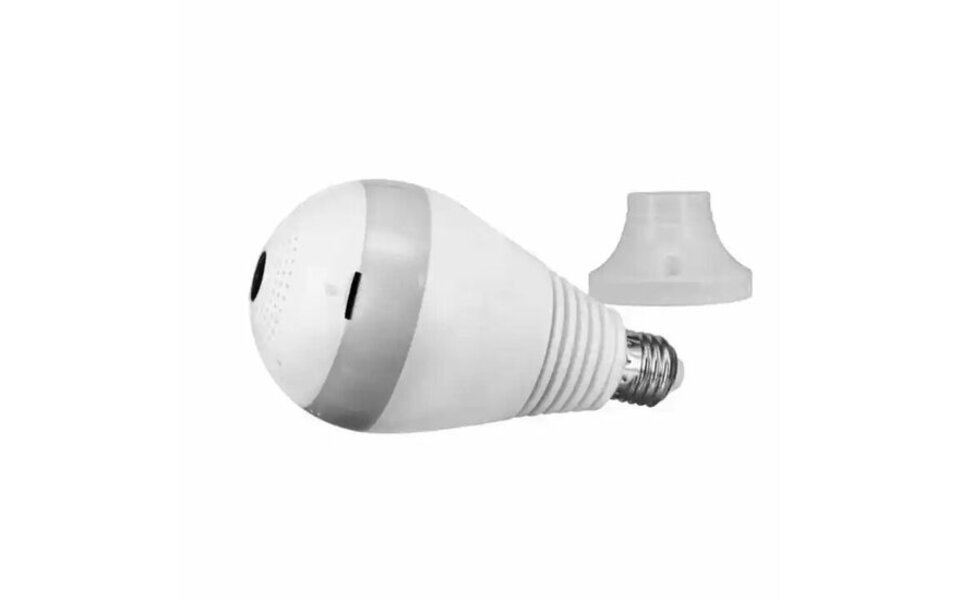 Smartlife Domotica Wifi Beveiligings Camera Fisheye E27 Schroefaansluiting Smartlife Domotica Wifi Beveiligings Camera Fisheye E27 Schroefaansluiting