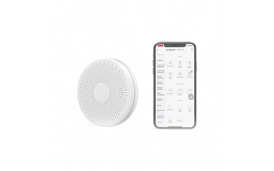 Smartlife Domotica Wifi Combimelder (Rook + Koolmonoxide) + app