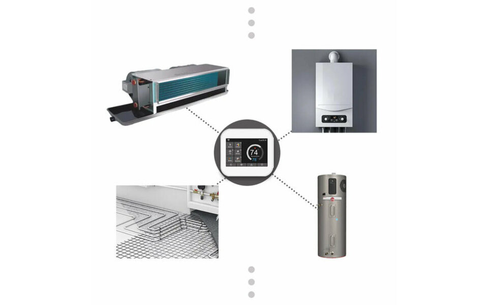 Smartlife Domotica Wifi opbouw Thermostaat met inzicht in verbruik en kosten met handige grafieken Smartlife Domotica Wifi opbouw Thermostaat met inzicht in verbruik en kosten met handige grafieken