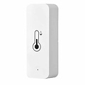 Tuya WiFi Temperatuur- en Vochtigheidssensor | LED-display | Real-time metingen | App- en spraakbediening | Compact ontwerp