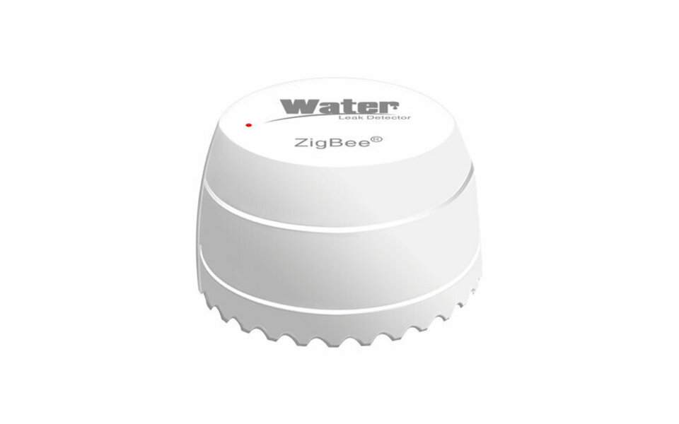 Smartlife Domotica Tuya Zigbee Waterlekkage Detector | Compact & waterdicht | Appmeldingen | Lange batterijduur | Smart Home integratie