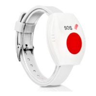 Los Wit SOS Horloge | Uitbreiding voor SOS Alarmset | Niet standalone