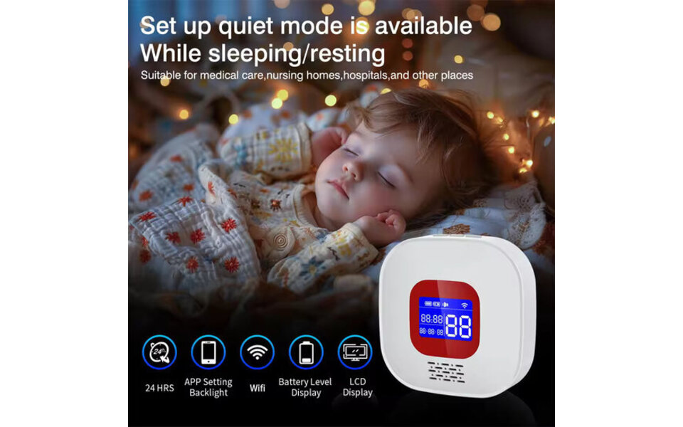 Smartlife Domotica SOS Knoppen (2x) voor Ouderen Inclusief Extern Monitor met batterijlevel van ontvanger Smartlife Domotica SOS Knoppen (2x) voor Ouderen Inclusief Extern Monitor met batterijlevel van ontvanger