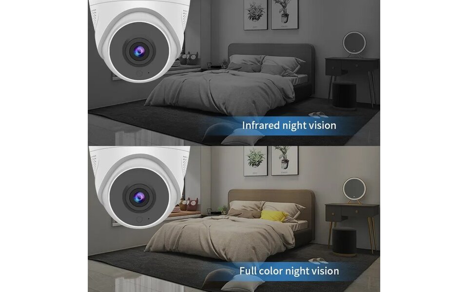 Smartlife Domotica WiFi Beveiligingscamera Dome Plafondmontage Basic