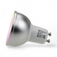 Slimme GU10 Spotlight | WiFi | 5W | RGB + CCT | Dimbaar | App & Spraakbesturing Slimme GU10 Spotlight | WiFi | 5W | RGB + CCT | Dimbaar | App & Spraakbesturing